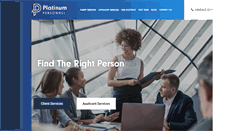 Desktop Screenshot of platinumpersonnel.ca